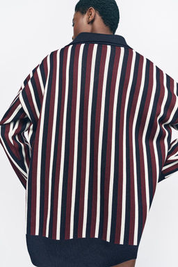 STRIPED POLO NECK JUMPER - Zara фото 3