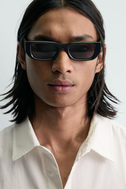 CAMISA BOXY FIT LAVADA / Blanco - Zara фото 5