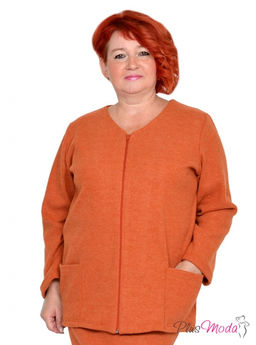 Жакет Модель №1744 размеры 44-84 - Plusmoda фото 2