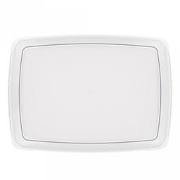 Масленка пластмассовая Эстетика 14,5х10,5х7см, прозрачная крышка, бело-бежевый (Россия) - Домашняя мода фото 5