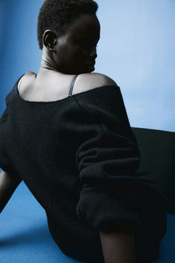 Cardigan de lana de doble botonadura - H&m фото 4