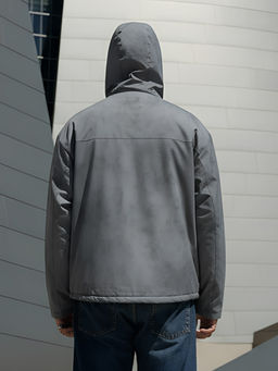 Куртка спортивная мужская весна осень серого цвета 25473Sr - Mtforce фото 24