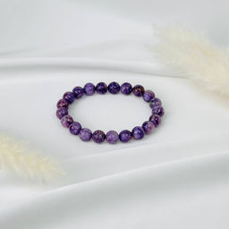 Браслет из Чароита 18 см - Радуга самоцветов фото 3