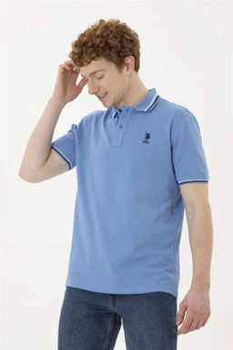 Мужская темно-синяя базовая футболка