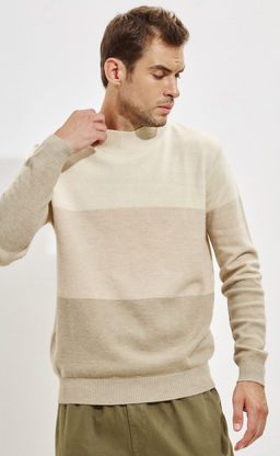 Джемпер F321-15302 beige - Fine joyce фото 2