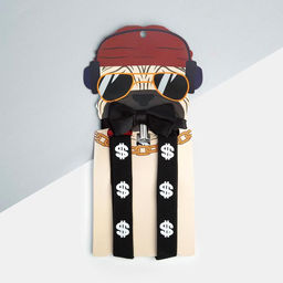 Набор детский KAFTAN Бульдог подтяжки и галстук-бабочка  фото 2