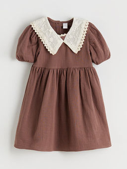 Bebe Yaka K?z ?ocuk Elbise