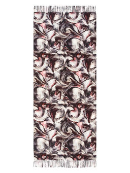 Палантин жен. виск+шерсть 72х180 LDR33-008-19