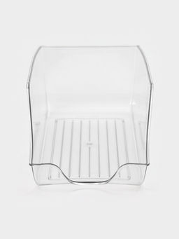 Контейнер для холодильника, 34×14.5×10 см, пластик, прозрачный