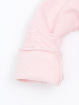 Bisiklet Yaka Bask?l? K?z ?ocuk Sweatshirt