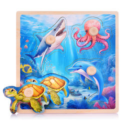 Пазл-вкладыш "Подводный мир"