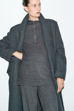 MAMA Before & After Zip-top jumper