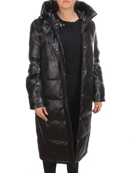 S21010 BLACK Пальто зимнее женское облегченное SNOW CLARITY - Fashion фото 8