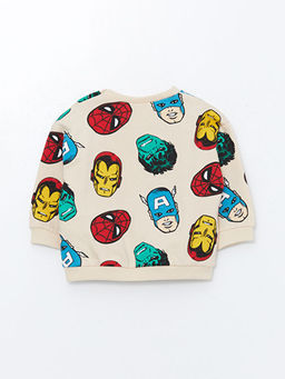 Bisiklet Yaka Spider-Man Bask?l? Erkek Bebek E?ofman Tak?m