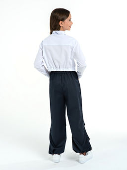 Школьные брюки для девочки Mooriposh, модель 0447