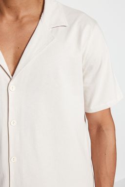 TRENDYOL MAN Lacivert Unisex Regular Fit Apas Yaka Sortlu Pijama Tak?m? TMNSS23PT00007 - Trendyolmilla фото 5
