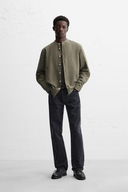 COTTON - LINEN SHIRT - Zara фото 32