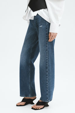 Straight High Waist Ankle Jeans - H&m фото 9