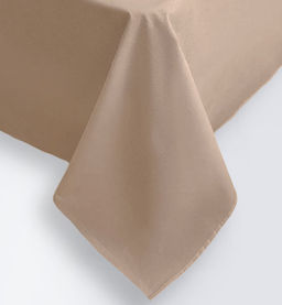 Простыня 150х215 сатин Моноспейс, бежевый - Ecotex фото 3