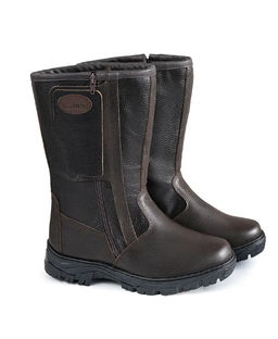 Сапоги мужские Алтай, коричневые, литая подошва