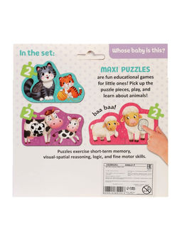 Пазл MAXI Животные, тактильный, 6 крупных деталей - Simaland фото 10