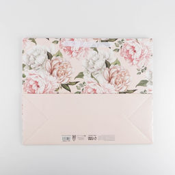 Пакет подарочный ламинированный, упаковка, «Сердце», XL 40 х 49 х 19 см