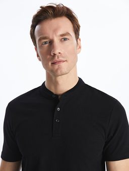 Hakim Yaka K?sa Kollu Erkek Ti??rt