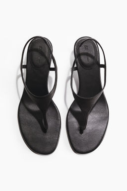 Sandalias de piel con tac?n - H&m фото 4