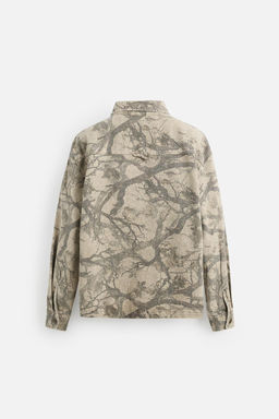 ABSTRACT PRINT OVERSHIRT - Zara фото 9