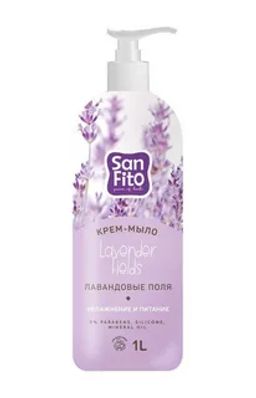 SANFITO жидк.мыло-крем 1000мл Sensitive Лавандовые поля