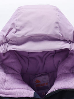 Горнолыжный костюм зимний для девочки фиолетового цвета 9518F - Valianly фото 8