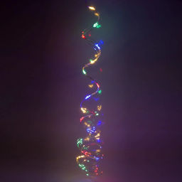 Гирлянда для дома "Волшебный хвост" 2,0 м, 8 нитей, 160 ламп,, IP-40, Мультицвет (постоянное свечение)