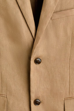 Americana de lino Slim Fit - H&m фото 6