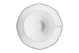 Пара чайная, 1 перс, 2 пр, 250 мл, фарфор F, белая, с серебристым кантом, Lotus silver - Anna lafarg emily фото 2