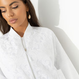 Бомбер с кружевом Мой стиль мои правила - Charutti фото 3