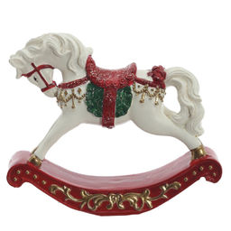 Фигурка декоративная "Лошадка-качалка", L11 W2,5 H9 см