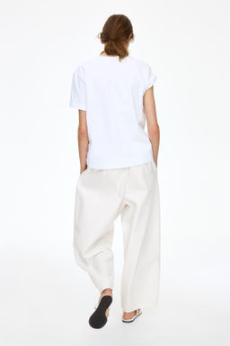 Pantal?n barrel de algod?n - H&m фото 3