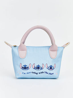Lilo ve Stitch Bask?l? K?z ?ocuk Omuz ?antas?