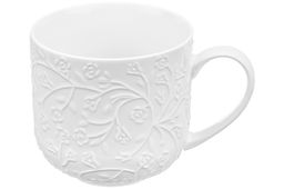 Кружка 480 мл 13,5*10*9 см Веточки-цветочки