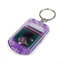 Калькулятор - брелок с крышкой, 8-разрядный, тонированный, МИКС