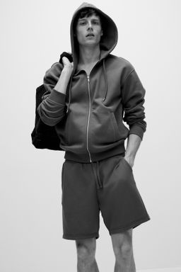 Pantal?n corto en sudadera Regular Fit - H&m фото 8