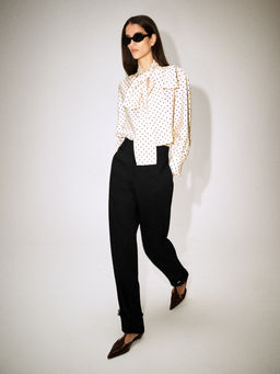 BLUSA DE LUNARES CON LAZADA - H&m фото 3