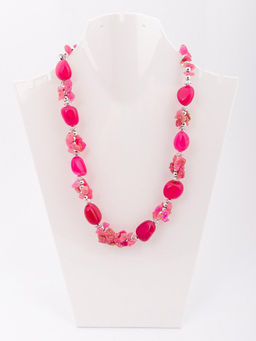 Украшение Бусы камень (оникс) 0757