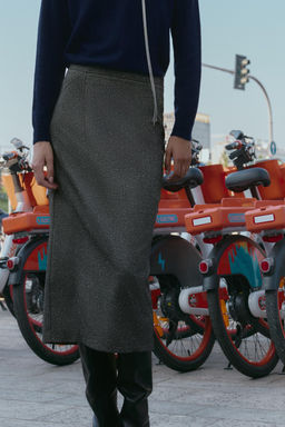 JASPE MIDI PENCIL SKIRT