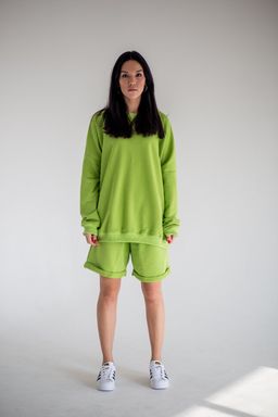 ткань джульетта, Костюм Костюм, лайм - Knitka wear фото 3