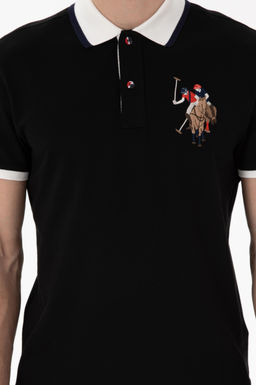 Erkek Slim Fit Polo Yaka Siyah Basic Ti__rt Sepette S_rpriz _ndirim - U.s. polo assn фото 6