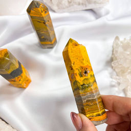 Кристалл из Пчелиной Яшмы - Радуга самоцветов фото 2