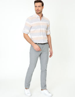 Черные зауженные брюки из плотной ткани - Cacharel фото 3