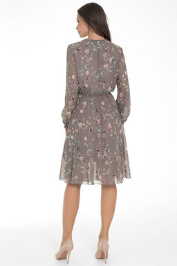 Платье Очарование шифона (латте)