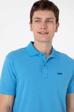 Erkek Regular Fit Polo Yaka Turkuaz Basic Ti__rt Sepette S_rpriz _ndirim - U.s. polo assn фото 2